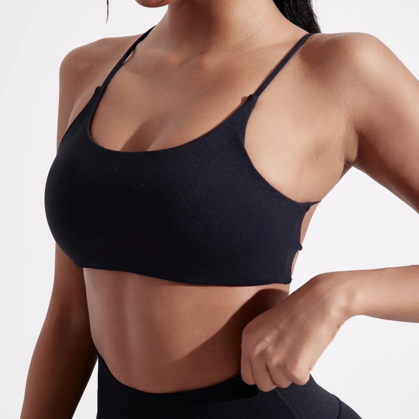 The Stripe Leisure sports bra