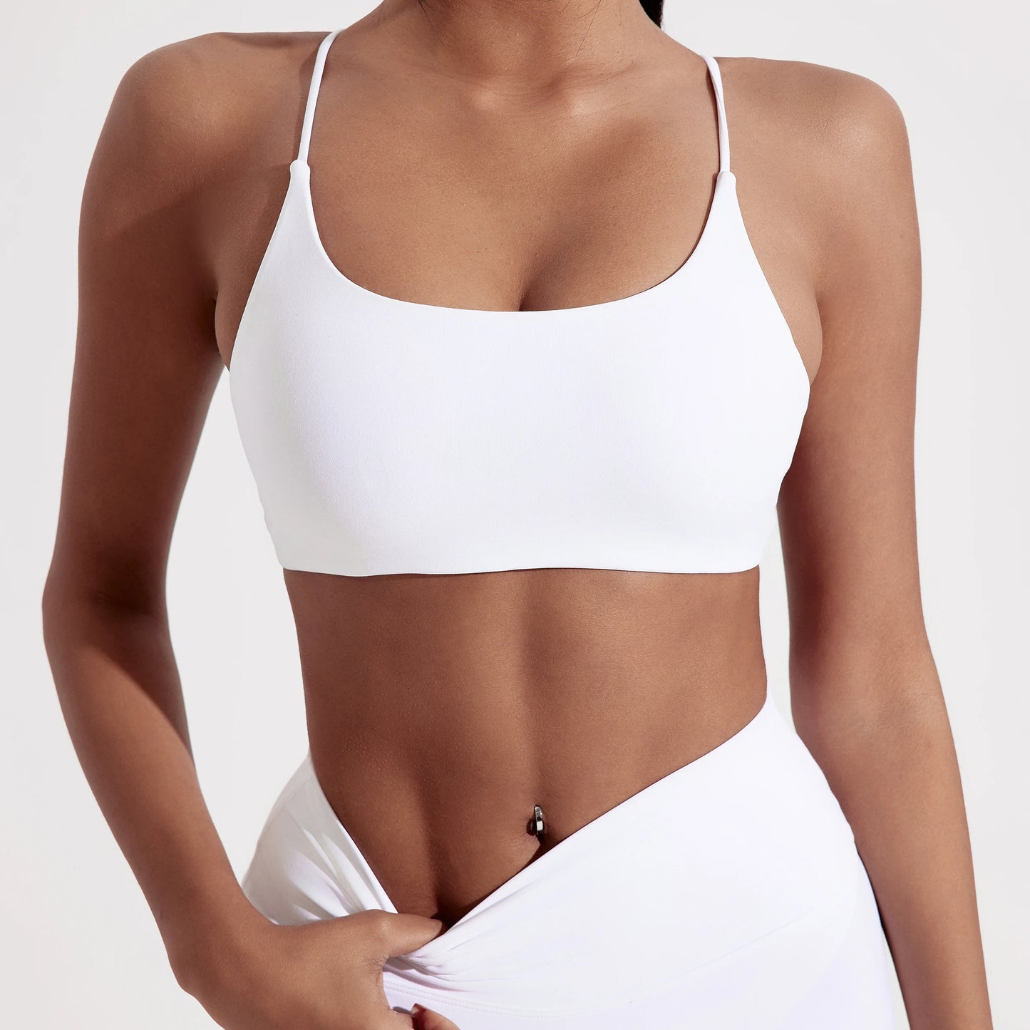 The Stripe Leisure sports bra