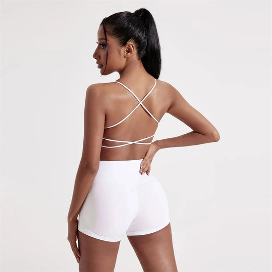 The Stripe Leisure sports bra
