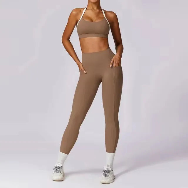 The 2PCs Yoga Set