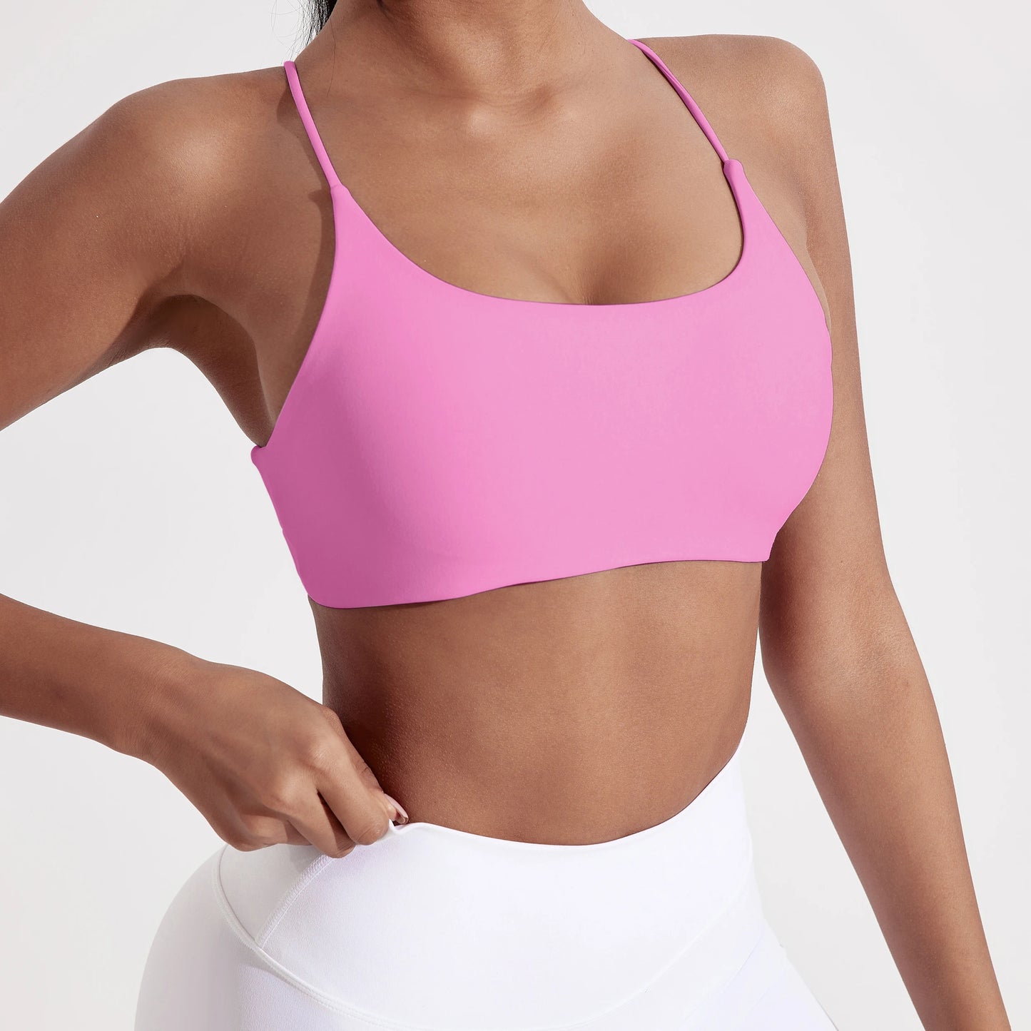 The Stripe Leisure sports bra