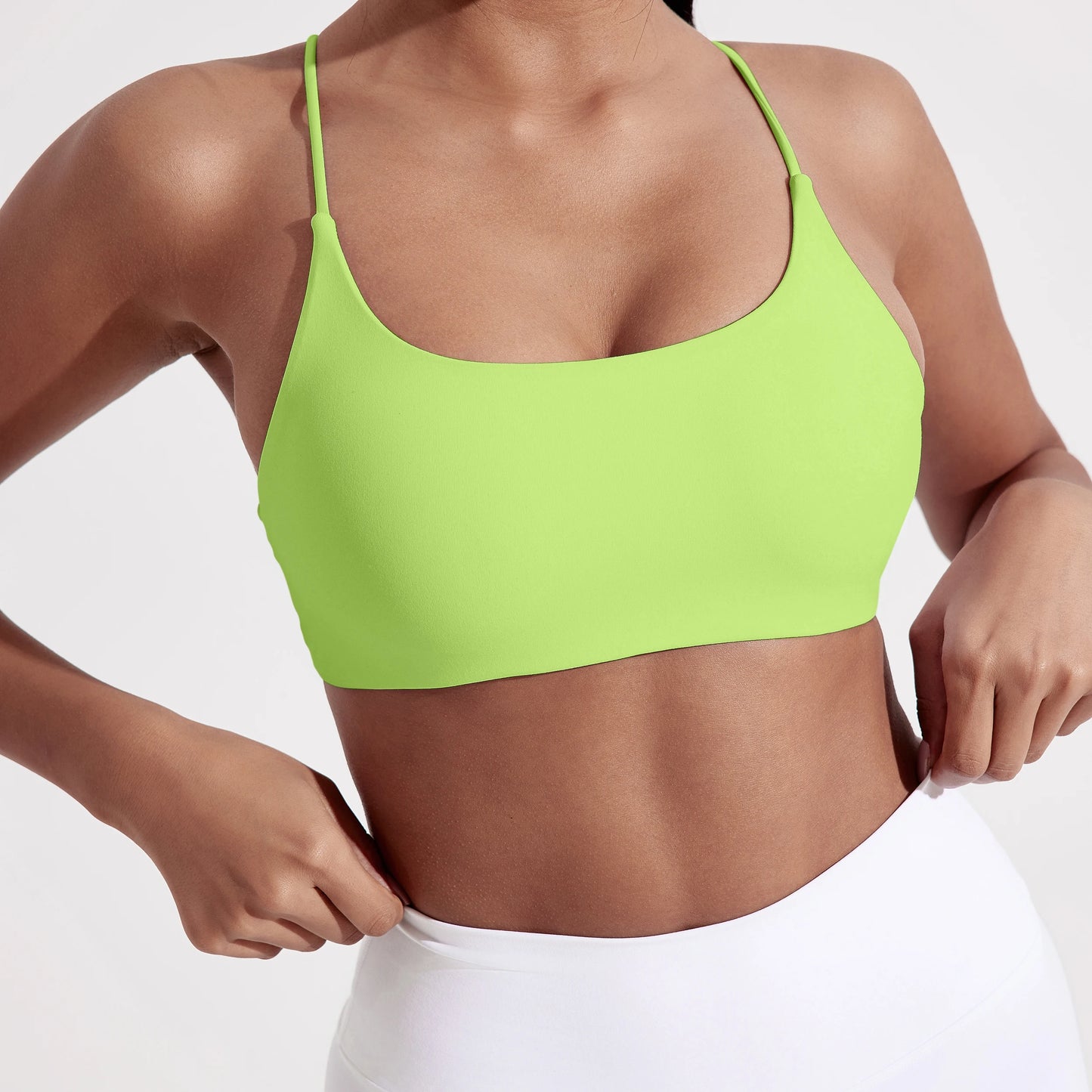 The Stripe Leisure sports bra